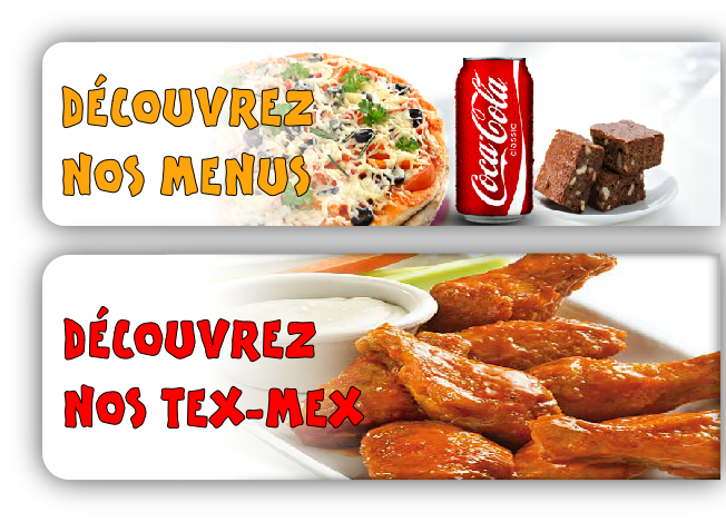 DÉCOUVREZ 
NOS TEX-MEX
